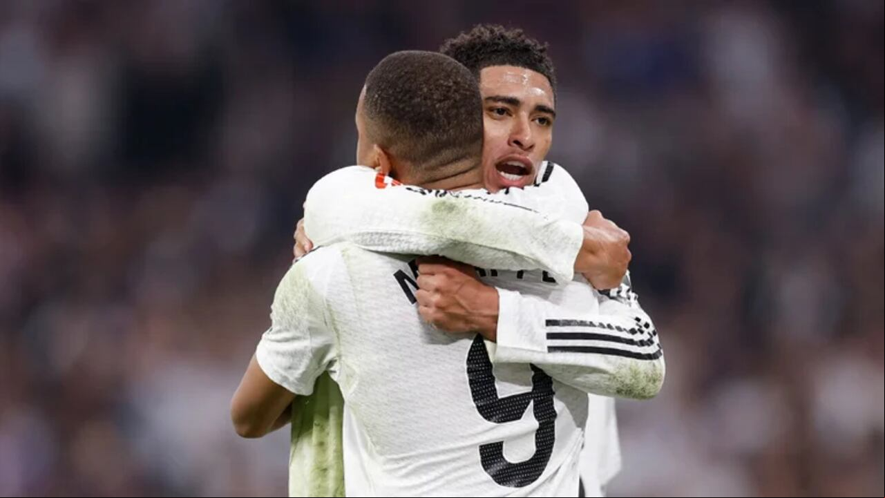 Real Madrid venció a Getafe en el Santiago Bernabéu y quedó a un punto del Barcelona.