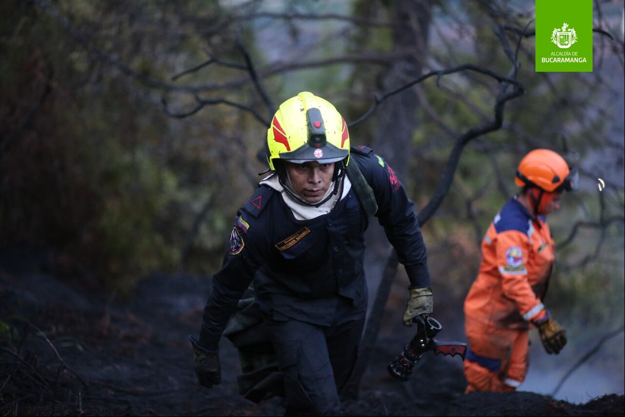 Los bomberos han trabajado incansablemente para apagar las llamas.