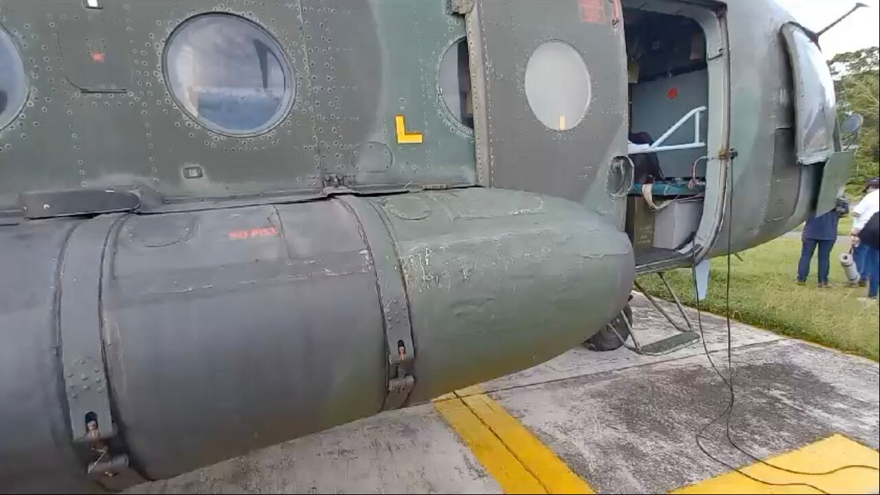 Helicóptero Tierra Alta