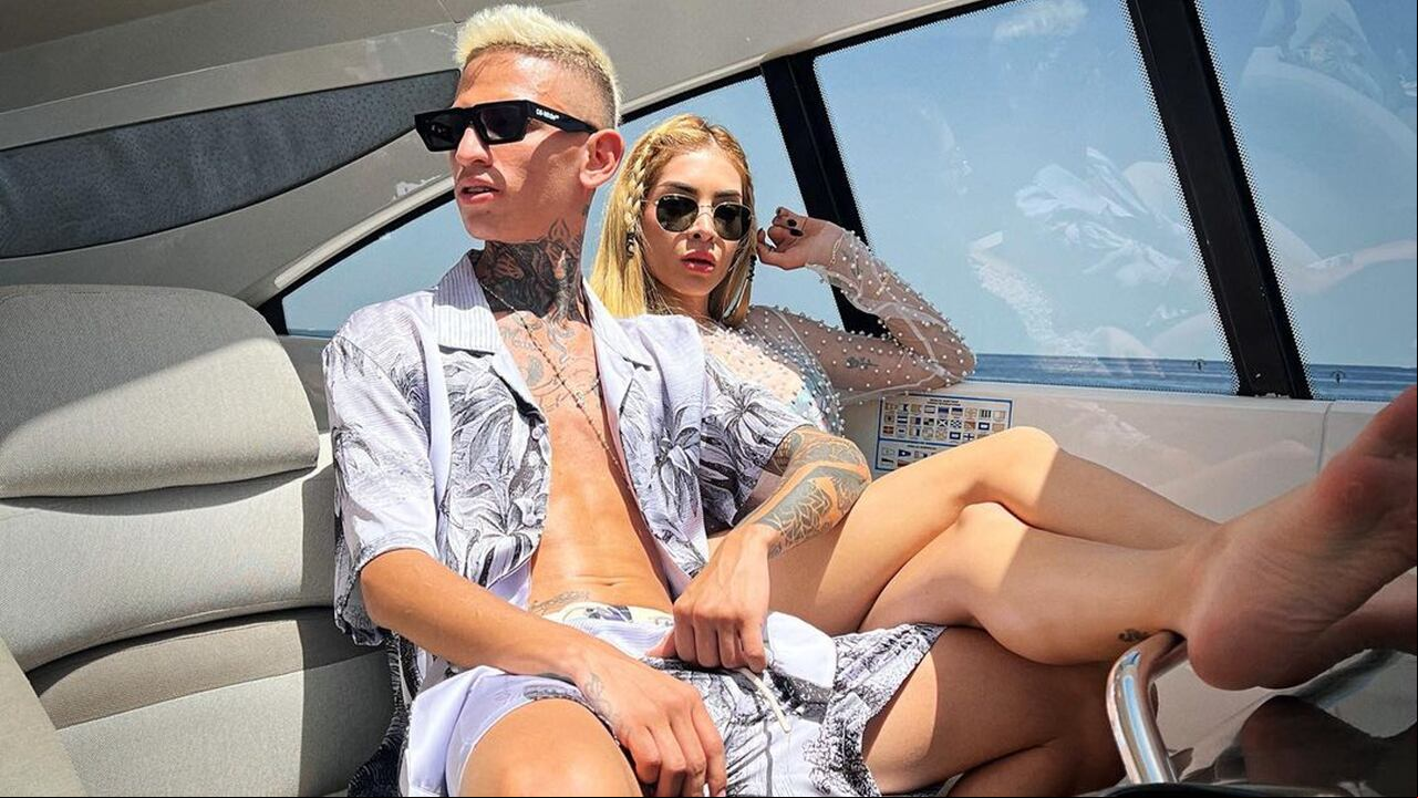 La pareja de influencers confesaron si han terminado y quién ha bloqueado a quién. Foto: Instagram @la_liendraa.