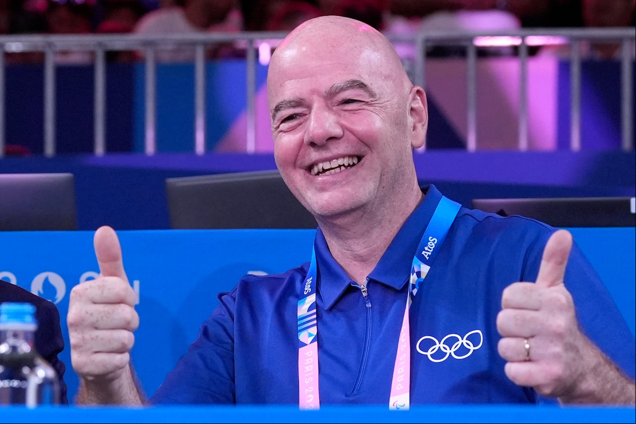 Gianni Infantino, presidente de la FIFA.