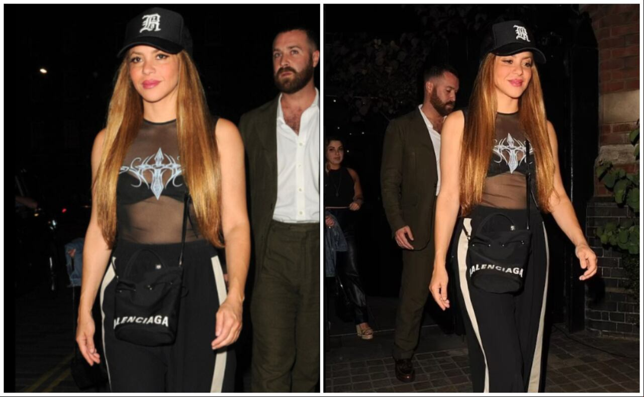 Shakira sorprendió en Londres con sus looks y continúa marcando tendencia en la moda.