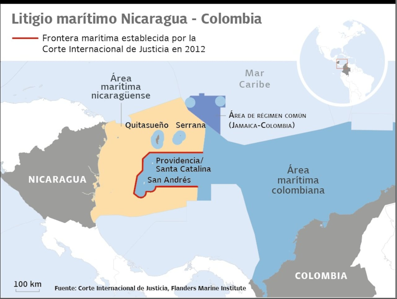 Los gobiernos de los presidentes Alfonso López Michelsen, Julio César Turbay Ayala, Belisario Betancur y Andrés Pastrana, intentaron pactar con Nicaragua el límite marítimo en el Caribe, pero no tuvieron éxito.