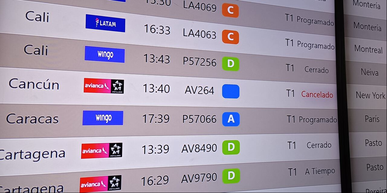 Varias aerolíneas suspendieron venta de tiquetes en Colombia por crisis de combustible en aeropuertos
Aeropuerto Internacional El Dorado
Bogotá agosto 26 del 2024
FOTO: GUILLERMO TORRES REINA-SEMANA