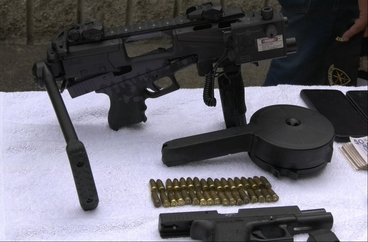 Armamento fue encontrado en la vivienda donde permanecido secuestrado el influencer caleño.