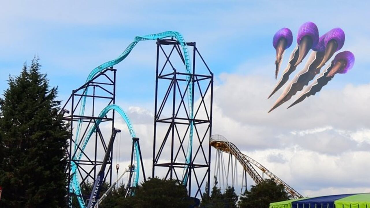 La atracción recibe el nombre de 'Drakko: The Flying Beast'.