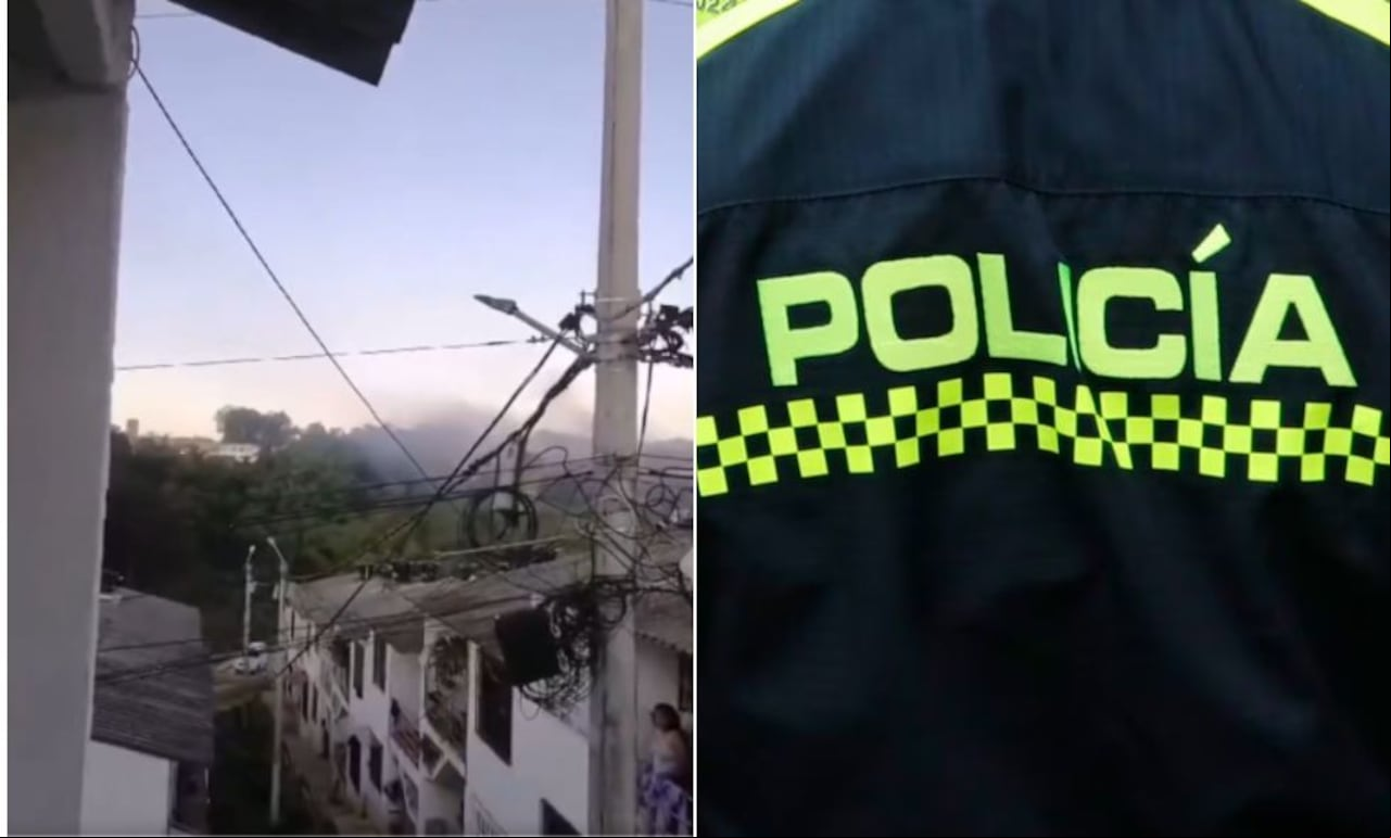 Se presenta un hostigamiento a la estación de la Policía en Morales, Cauca por parte de las disidencias de las FARC.