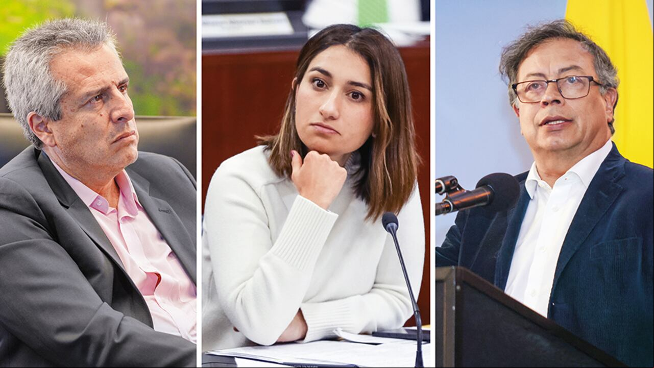 Luis Fernando Velasco, Laura Sarabia y Gustavo Petro han permanecido en comité de crisis política luego del hundimiento virtual de la reforma a la salud.