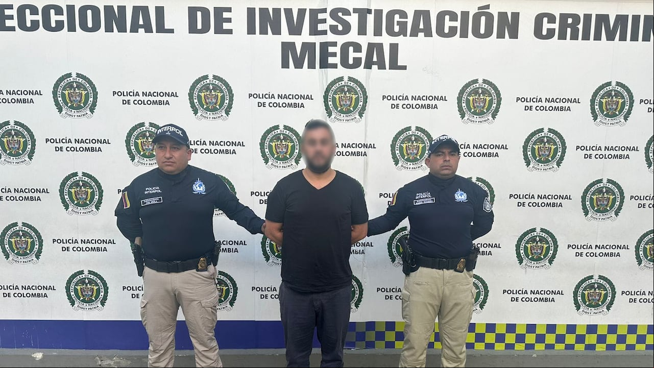 Chileno capturado en Cali por abusar de su hija en Chile.