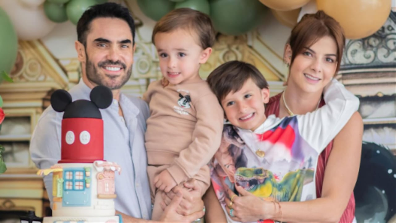 Carolina Cruz y Licoln Palomeque celebraron en familia el tercer cumpleaños de Salvador.