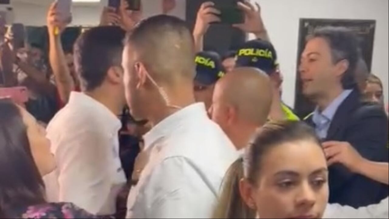 Pelea del alcalde Daniel Quintero en el concejo de Medellín