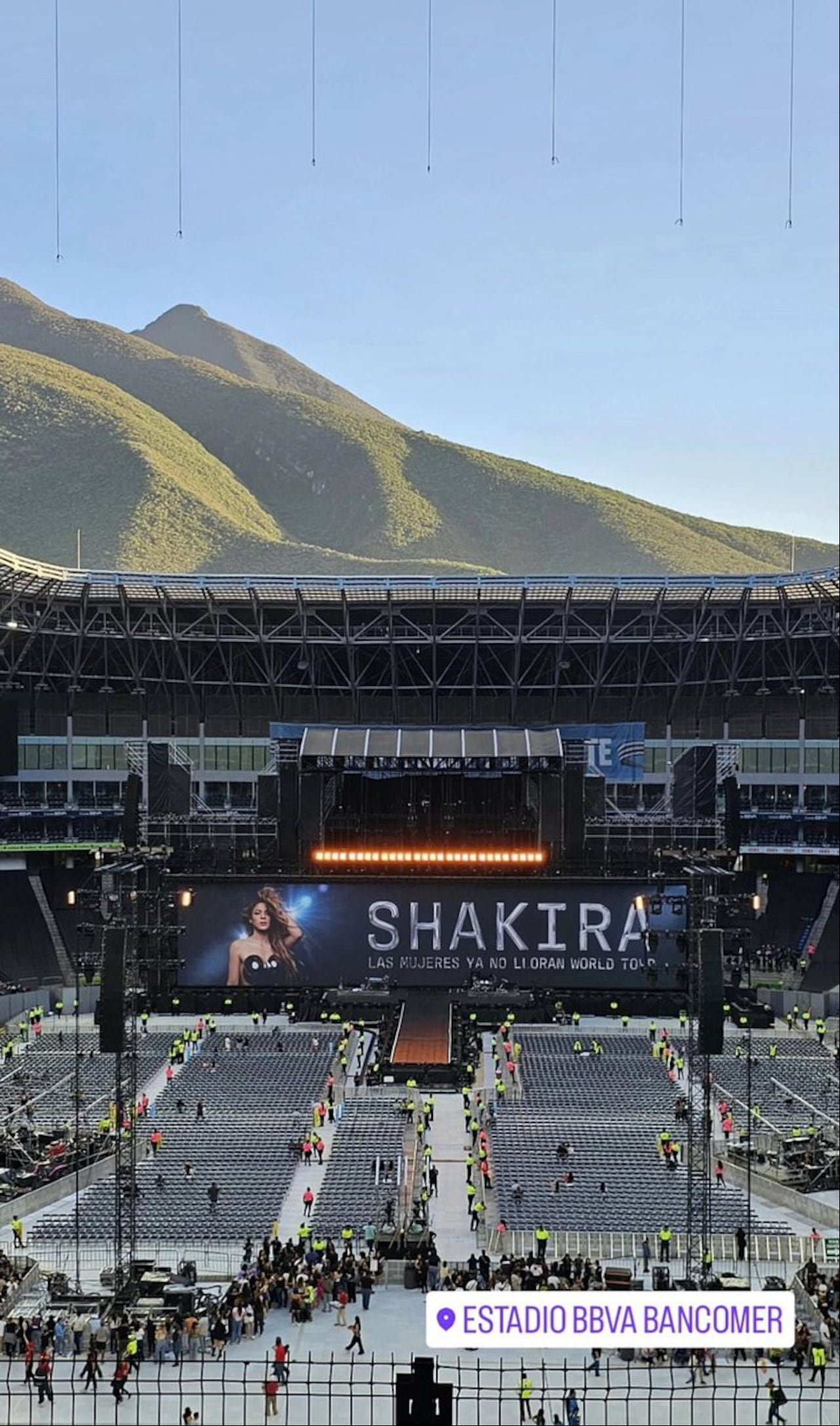 Concierto de Shakira en Monterrey