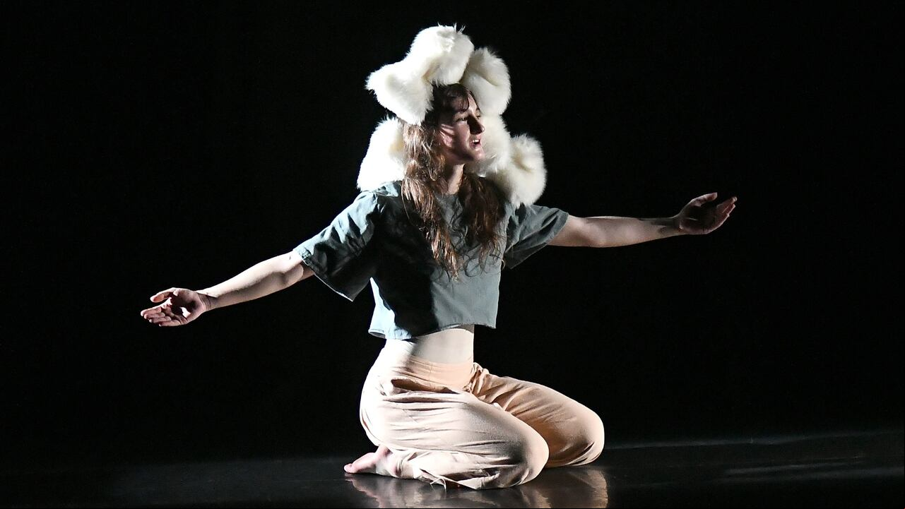 Obra infantil Yumé , Bienal internacional de danza en el teatro Municipal Enrique Buenaventura , de Cali Valle , Nov 13 de 2023 / Foto Wirman Rios / EL PAIS