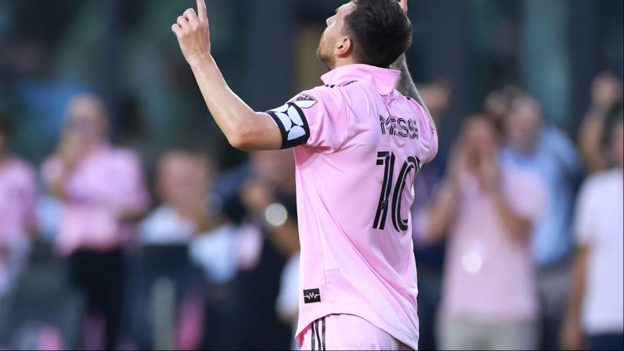 El atacante volvió a figurar en su segundo partido con el Inter de Miami