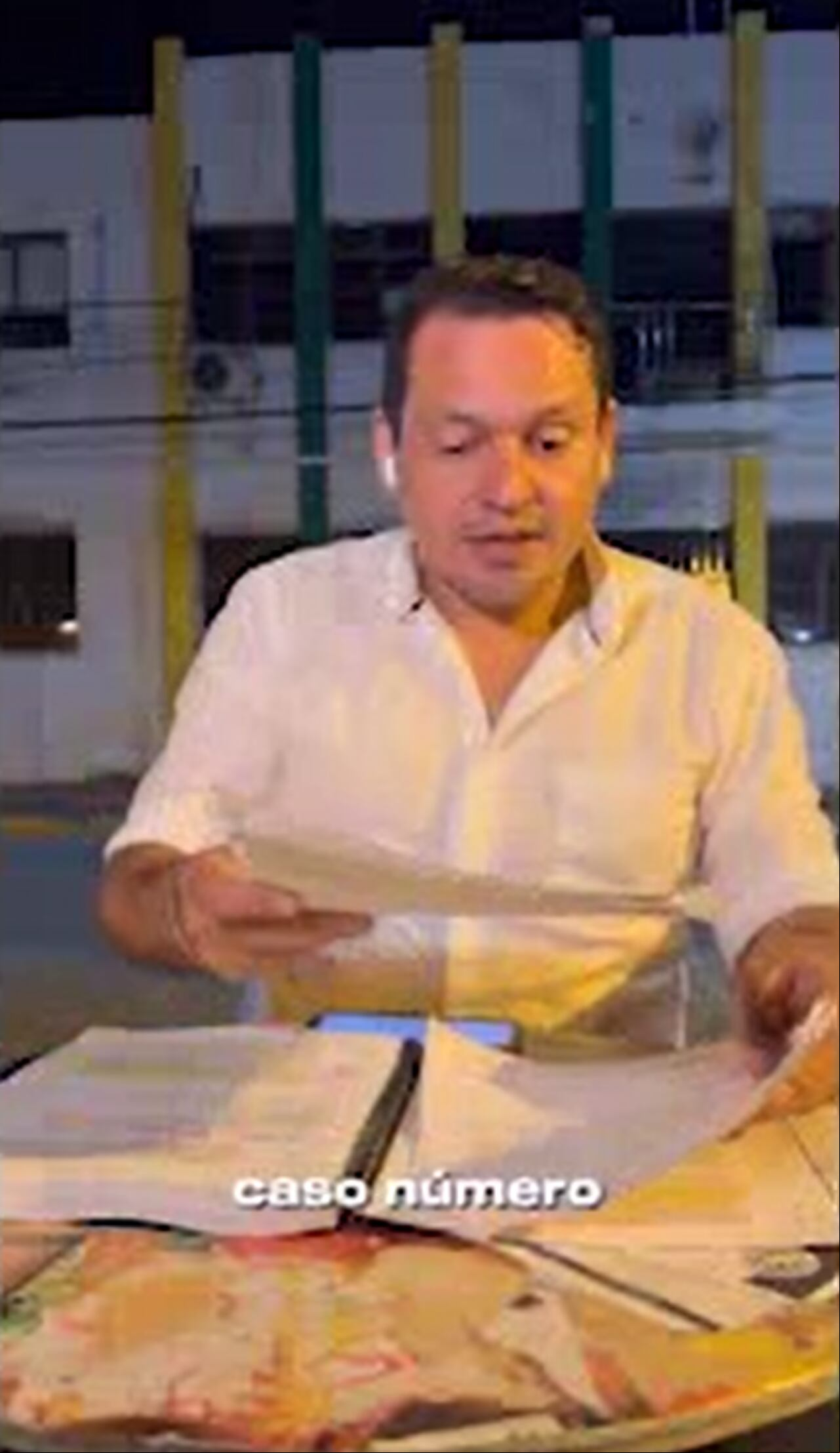 El representante a la Cámara, Alejandro Ocampo, realizó a denuncia.