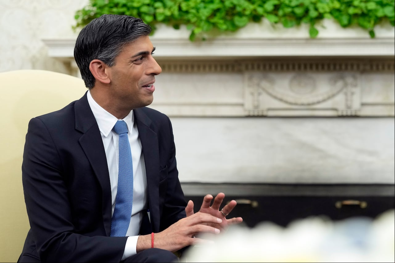 President Joe Biden and British Prime Minister Rishi Sunak