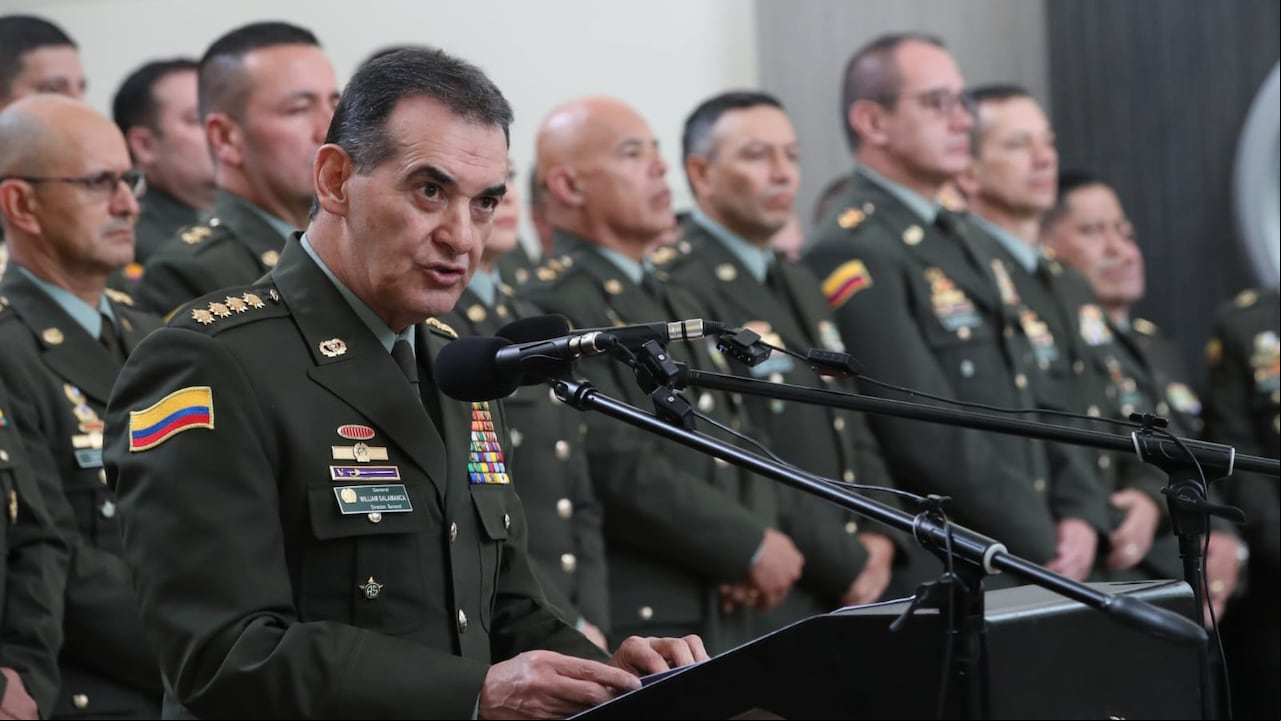 Director de la Policía Nacional, general William Salamanca.
