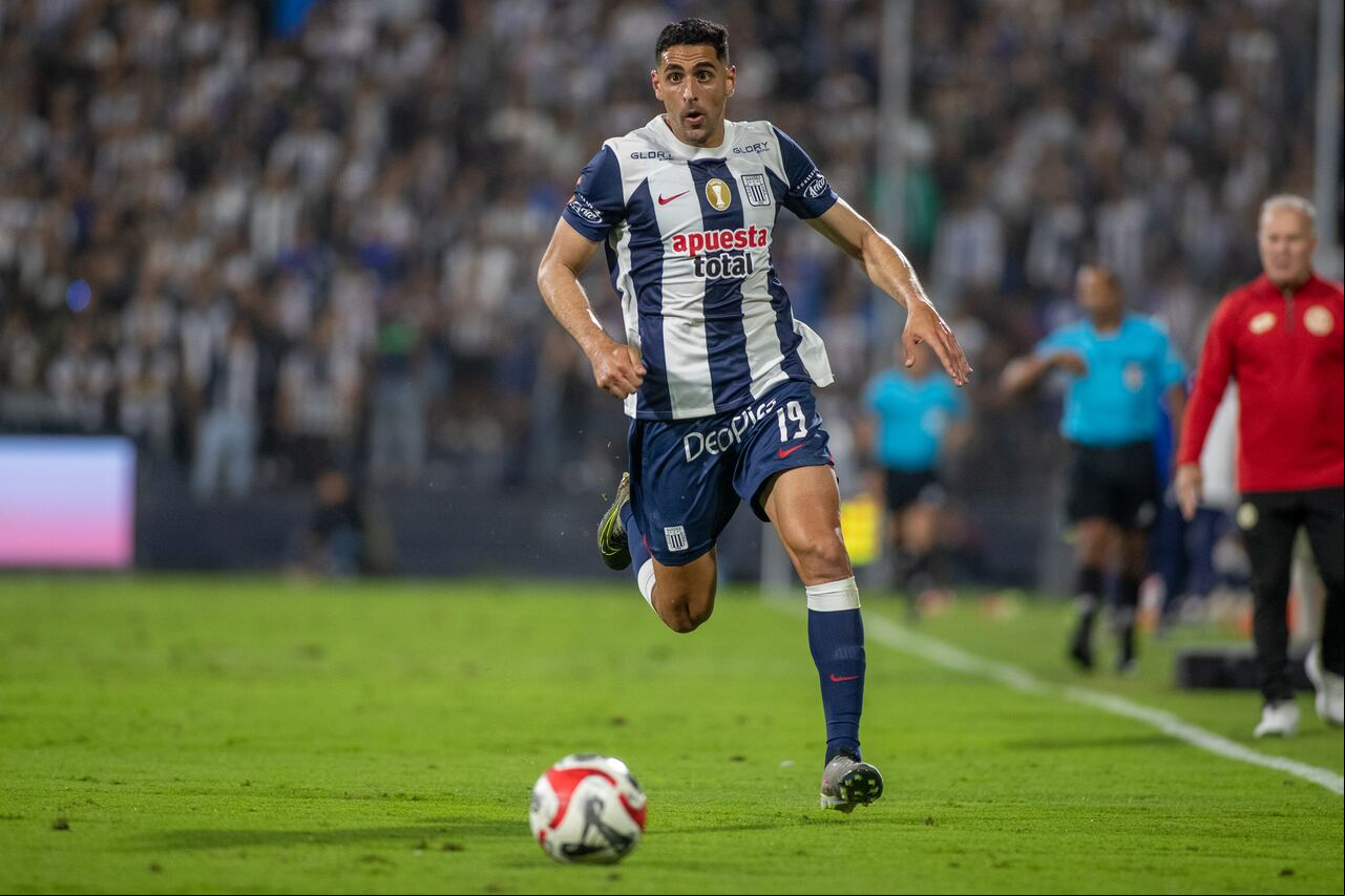 Pablo Sabbag, colombiano al servicio de Alianza Lima de Perú.