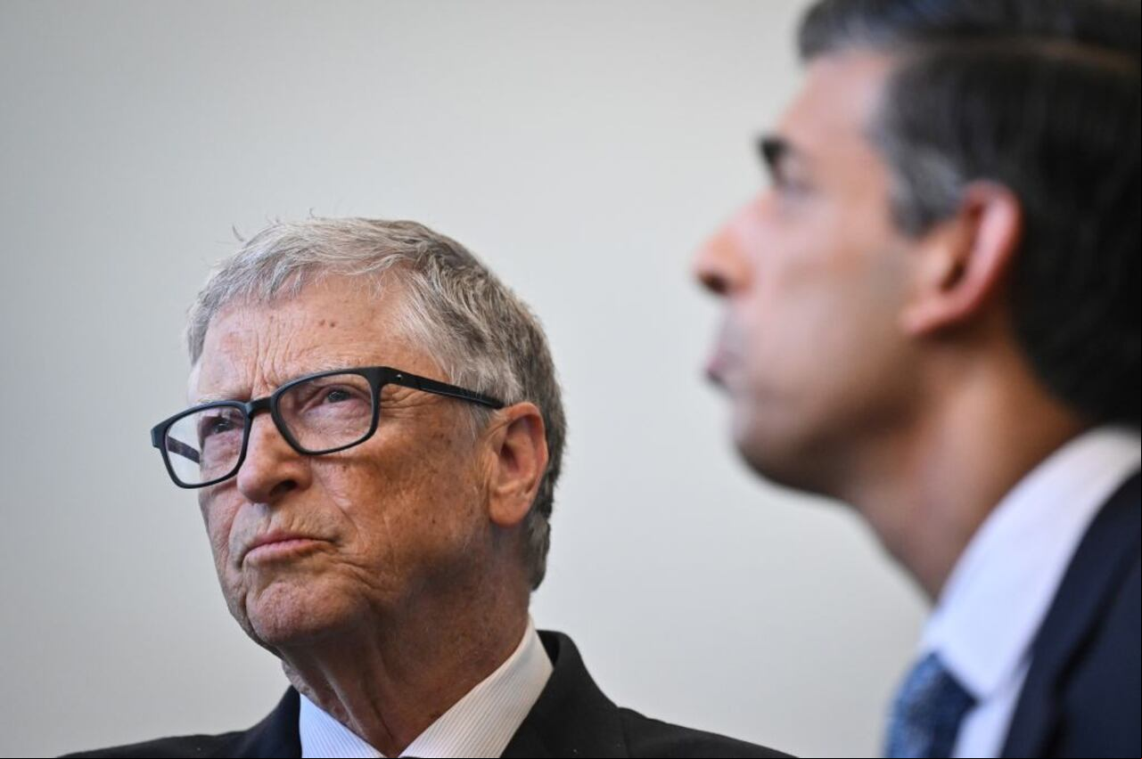 Bill Gates habla sobre el calentamiento global.