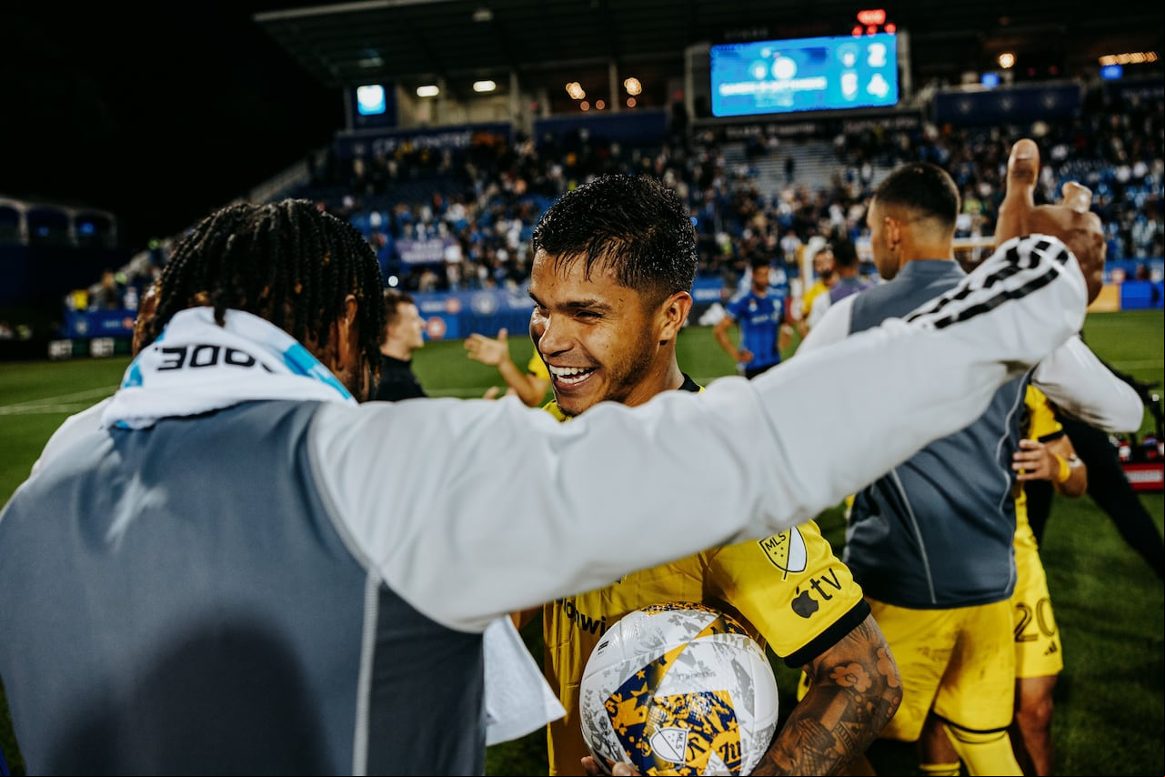 Juan Camilo Hernández con Columbus Crew