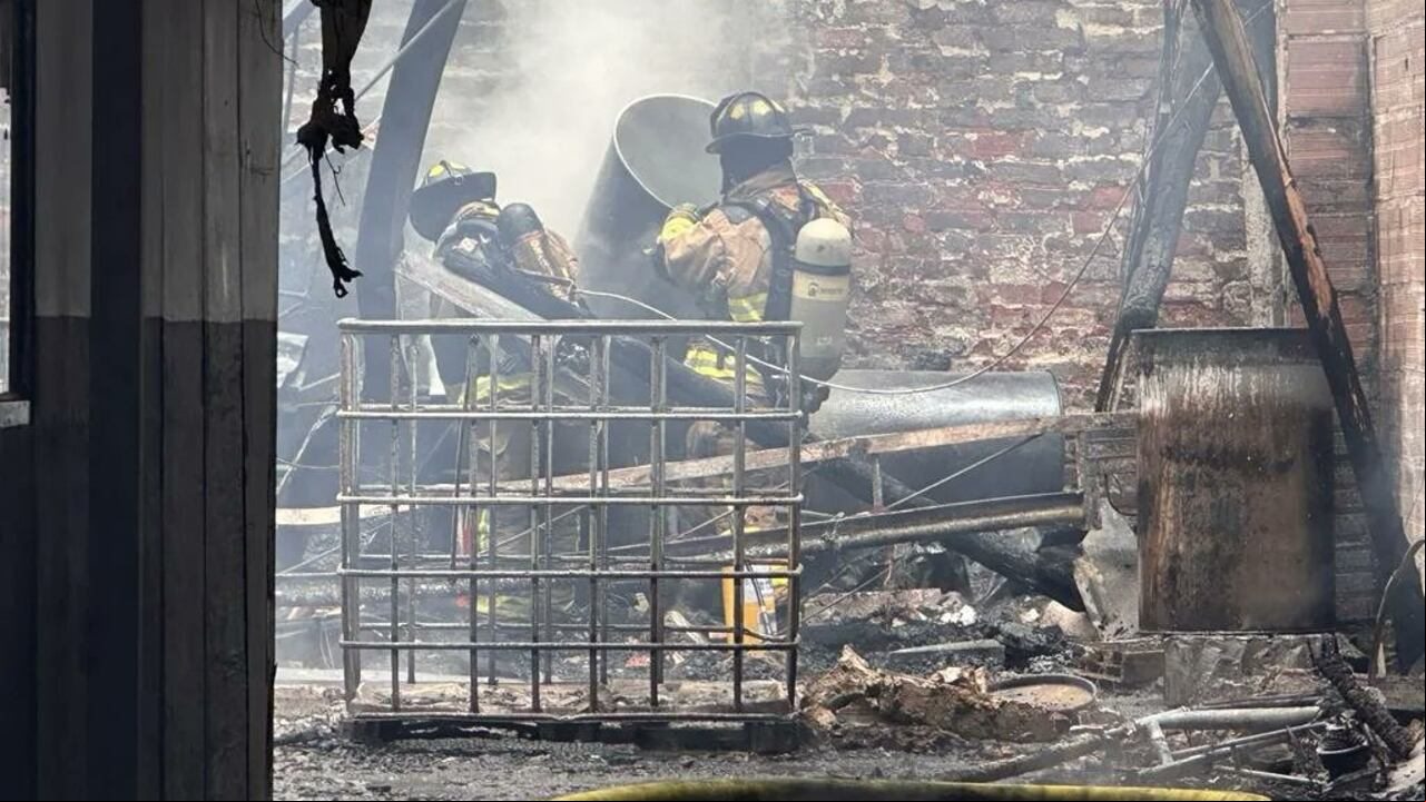 Unidades del Cuerpo de Bomberos controlaron la situación.