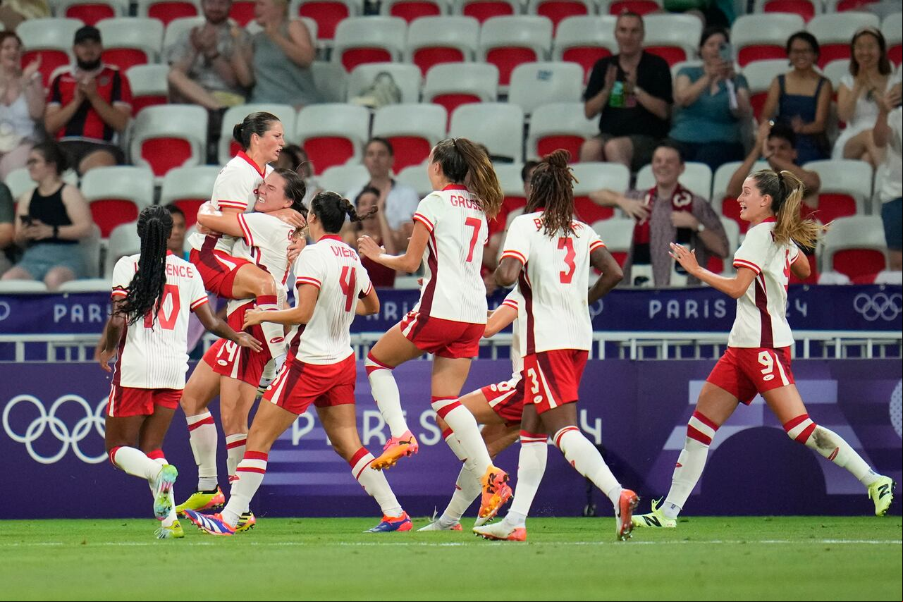 Colombia vs Canadá - fecha 3 fútbol femenino - Juegos Olímpicos de París 2024.