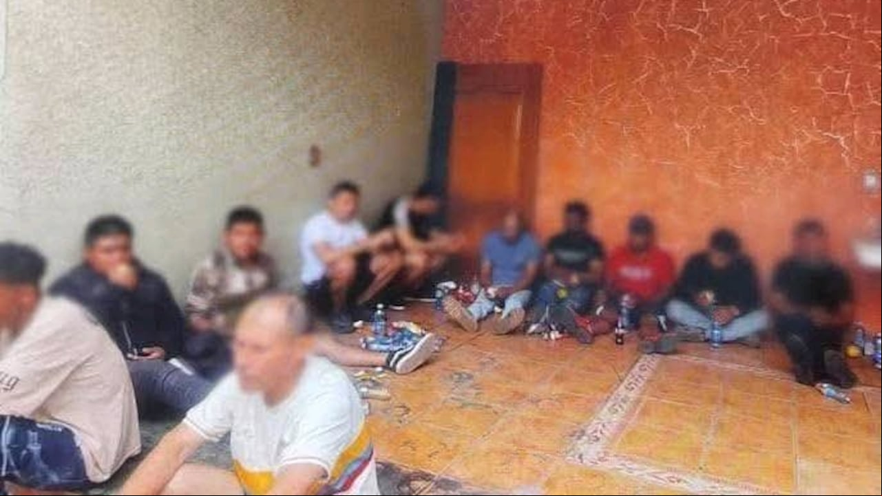 En total, doce colombianos fueron detenidos en México.