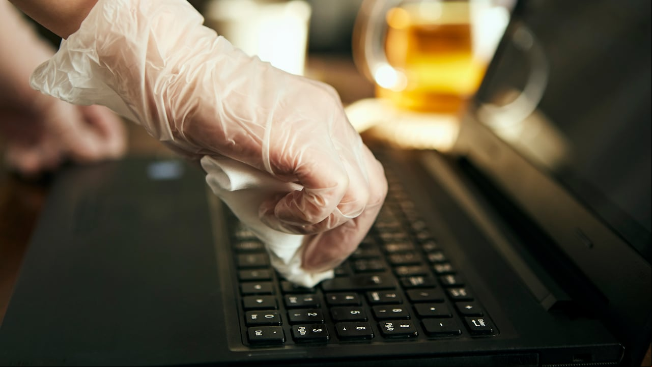 limpiar el teclado