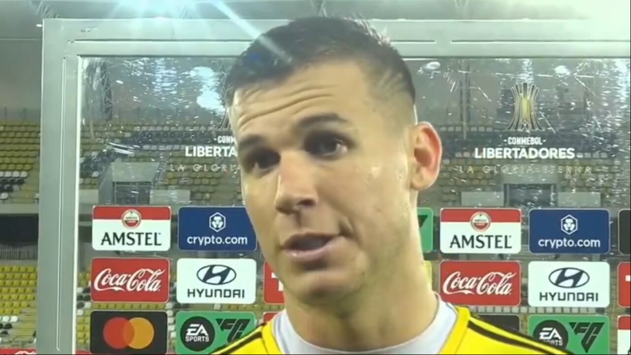 Juan Pablo Vargas, capitan de Millonarios en la derrota ante Palestino