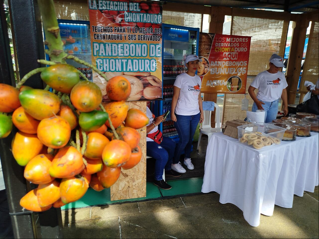 Vé: Celebración del día del Pandebono en la Plazoleta Jairo Varela. Aymer Alvarez.