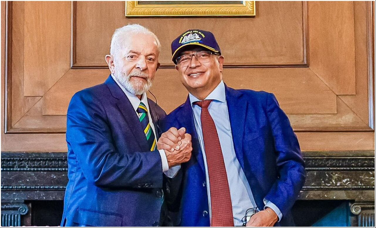 Presidente Gustavo Petro y Luiz Inácio Lula da Silva