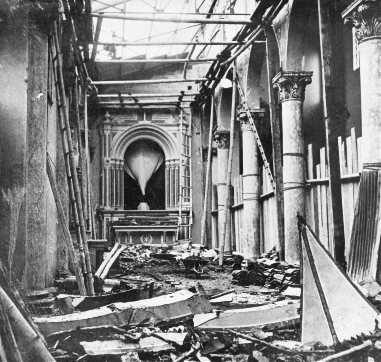 Así quedó Cali luego de la explosión de 1956