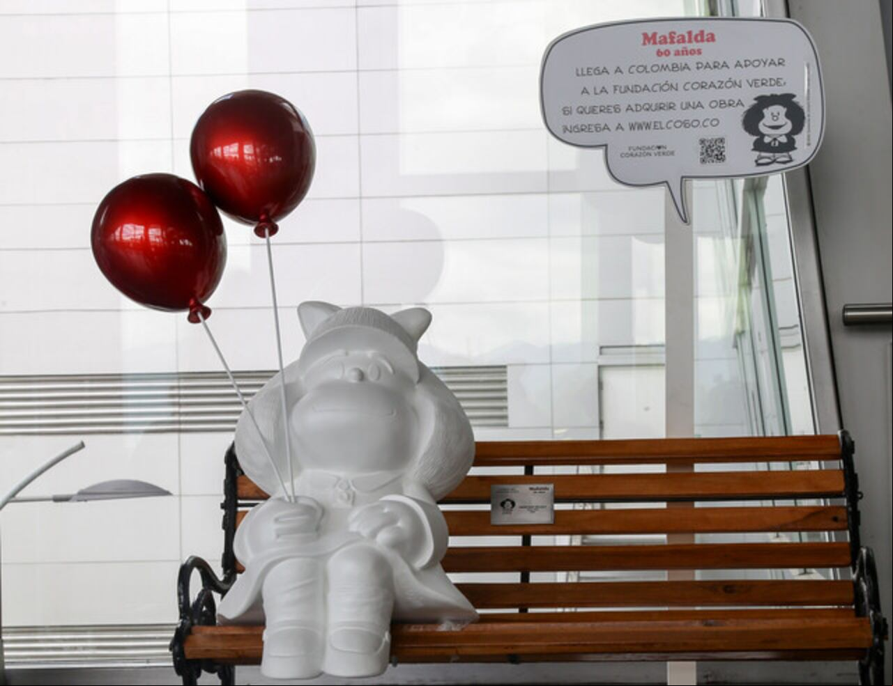 Mafalda itinerante en Colombia