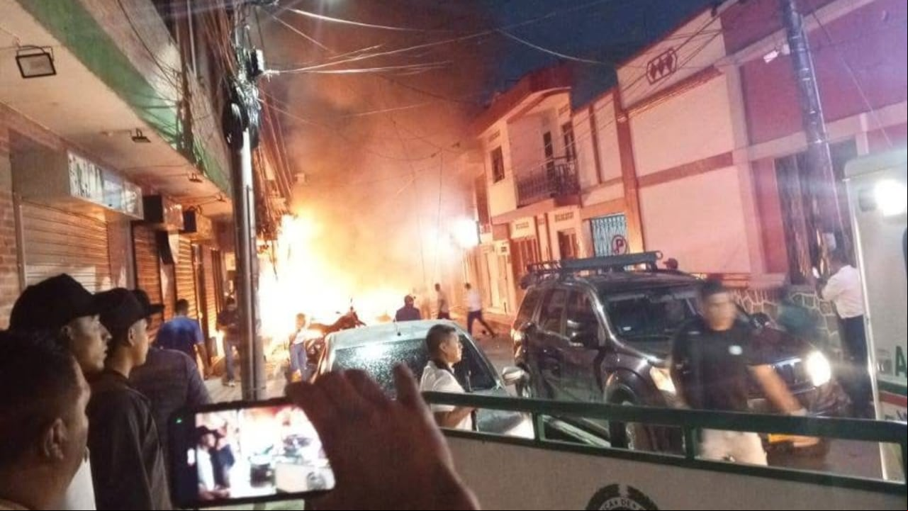 Ataque terrorista en La Plata, Huila