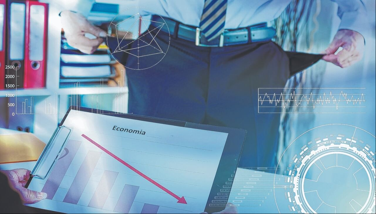 La economía en Colombia presentó un decrecimiento en abril de 2023. Foto: 123RF