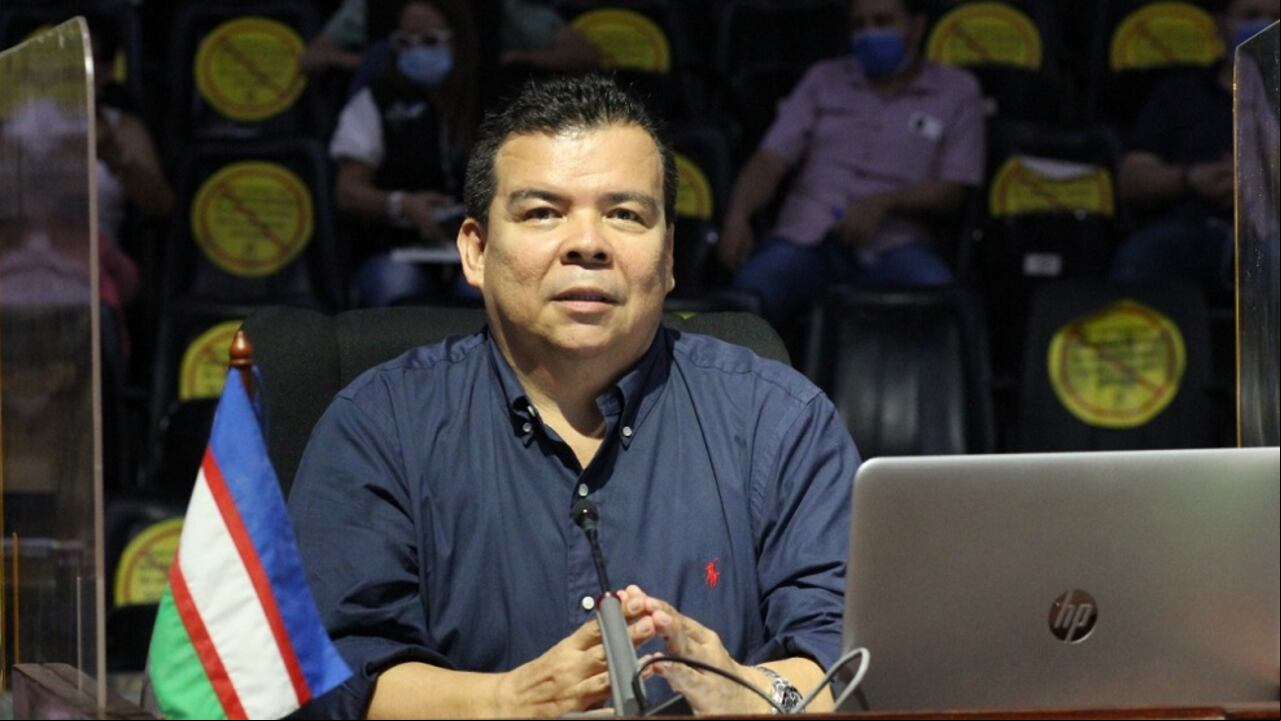 El concejal de Cali Roberto Ortiz.