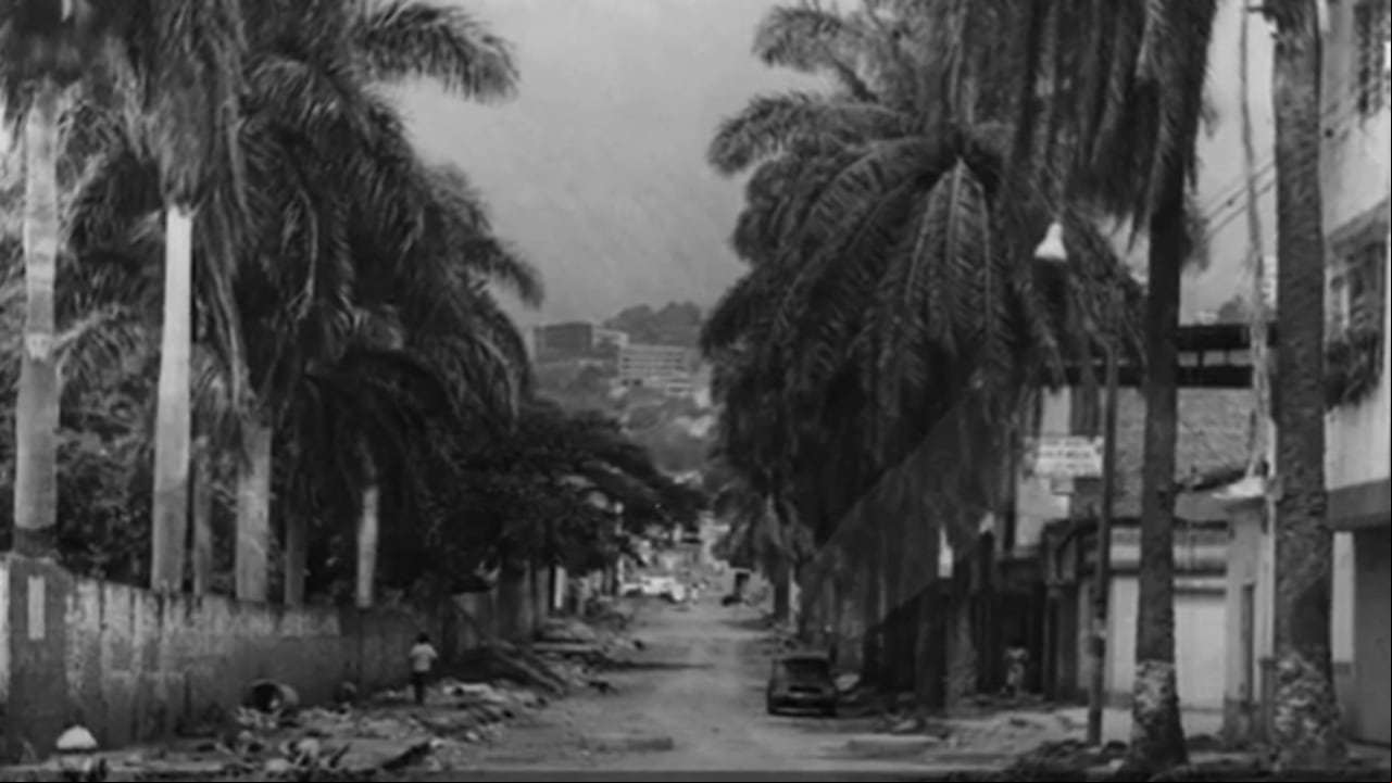 Así se veía la Avenida Oscar Rizo en el año 1988.