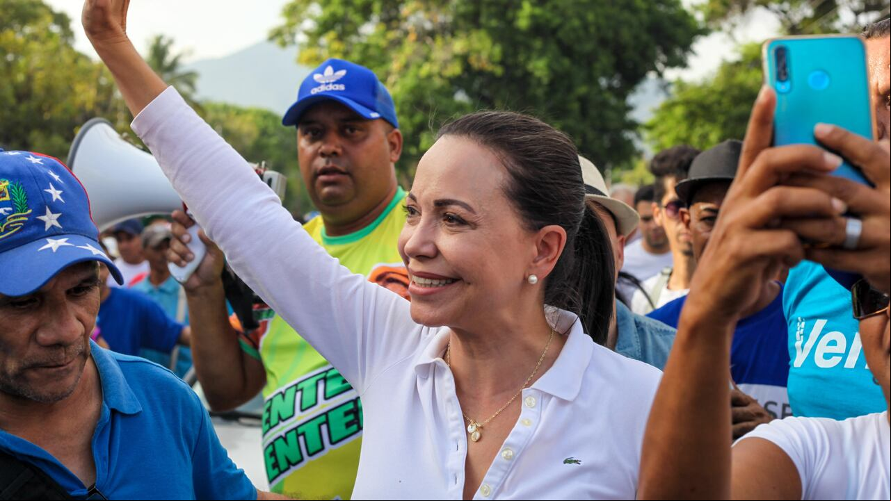 María Corina Machado, candidata presidencial en Venezuela, habló en SEMANA.