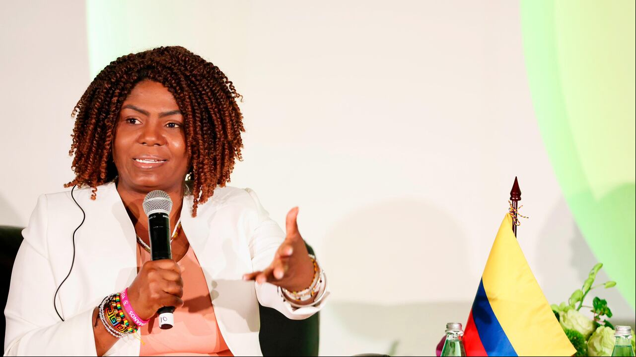 La vicepresidenta inició su participación interviniendo en el 'Retos y oportunidades de la diáspora'.