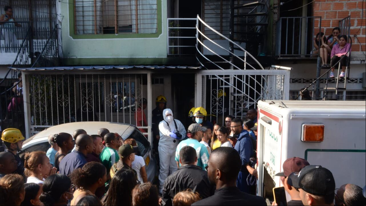 Cuatro personas fallecidas por incendio de vivienda en el barrio El Guabal