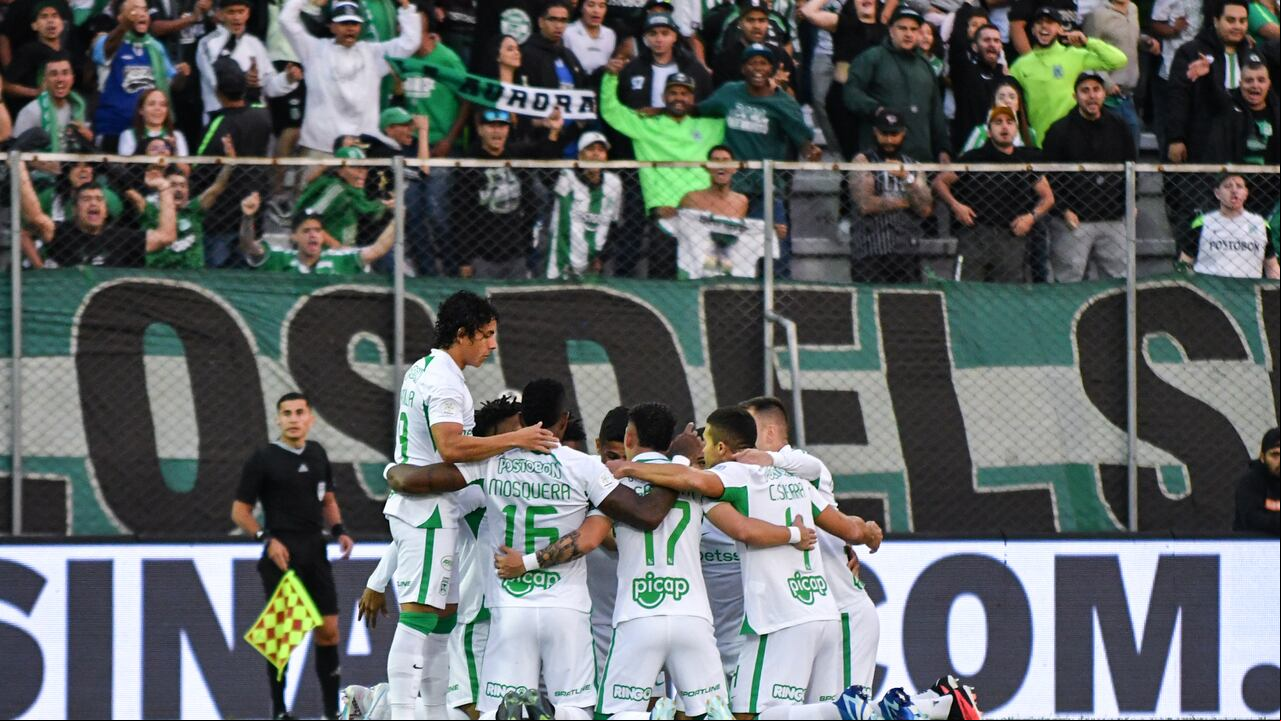 Rionegro. Febrero 04 de 2024. En el estadio Alberto Grisales, las Águilas Doradas reciben al Atlético Nacional en un juego por la cuarta fecha de la primera Liga Betplay del año. (Colprensa - David Jaramillo García)