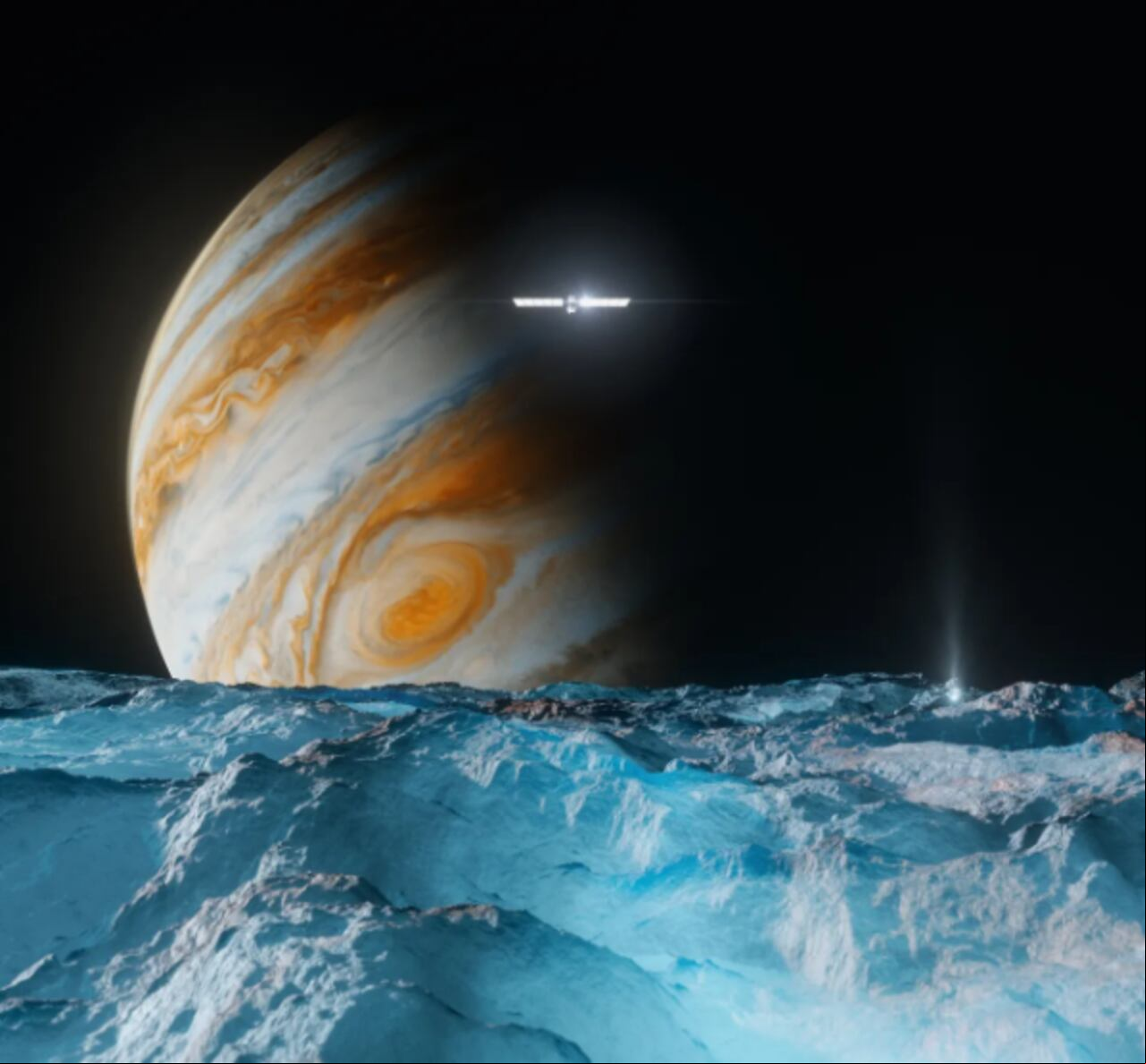 La reciente misión Europa Clipper de la NASA tiene como objetivo desentrañar los secretos de Europa, la luna de Júpiter, con la esperanza de encontrar condiciones que puedan sustentar la vida en este mundo helado.