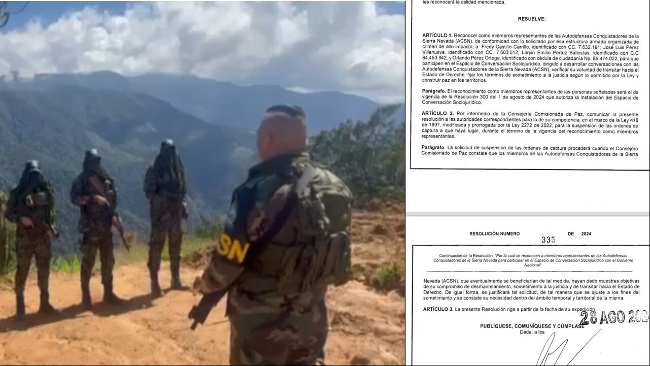 Esta es la resolución donde el Gobierno pidió levantar las órdenes de captura.