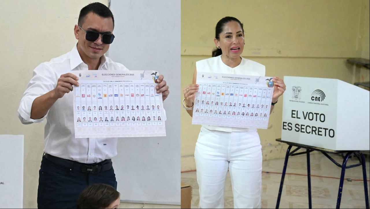 🔴 EN VIVO | Elecciones en Ecuador: Noboa y González ya ejercieron su derecho al voto