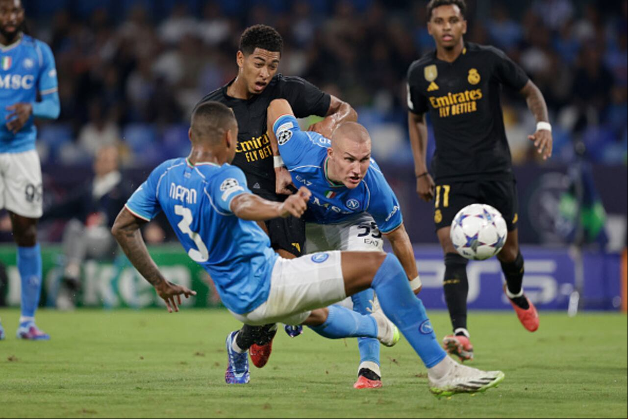 Napoli vs. Real Madrid en Champions League