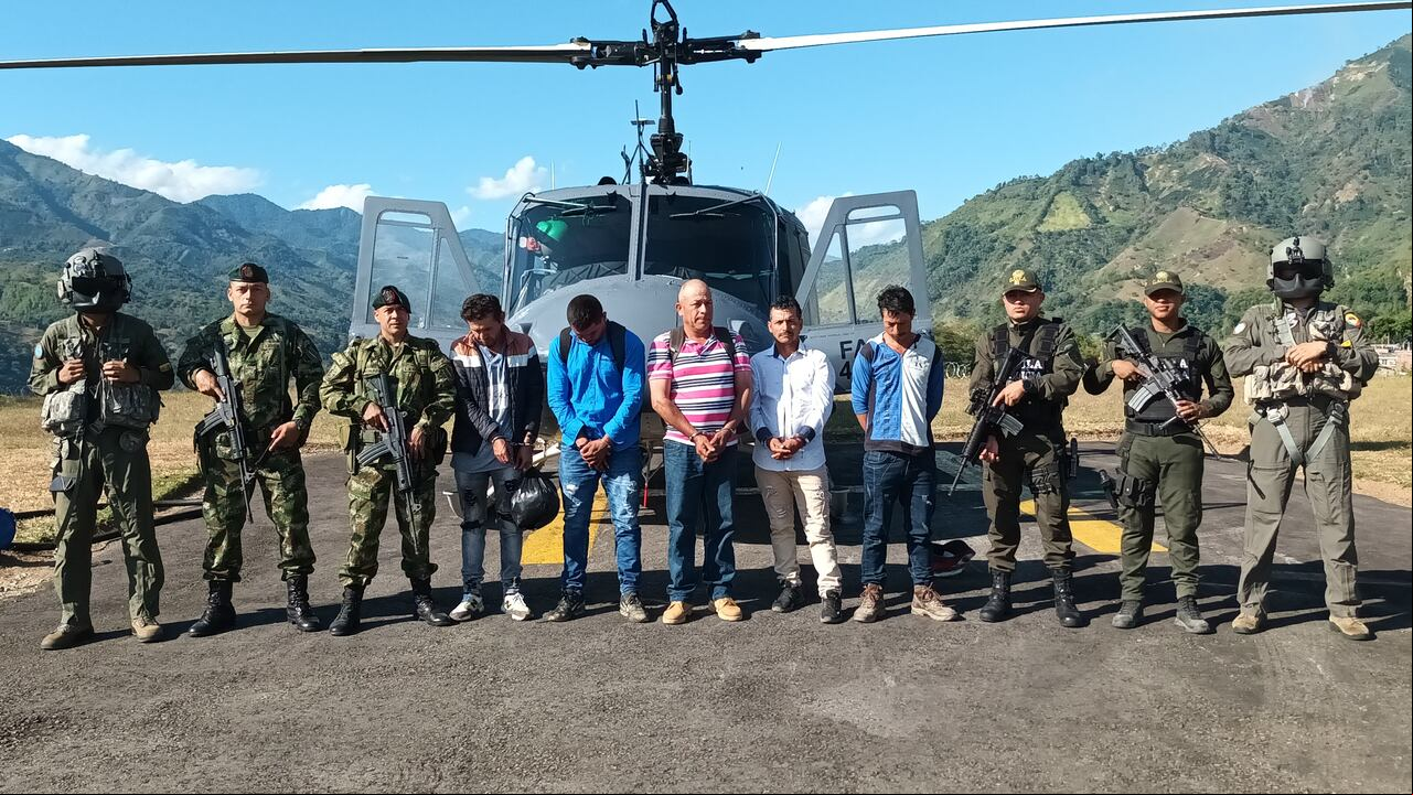 Contundente golpe a disidencias de las Farc: 5 presuntos integrantes fueron capturados en Tolima