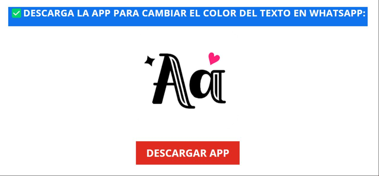 Así encontrará la opción para descargar la app