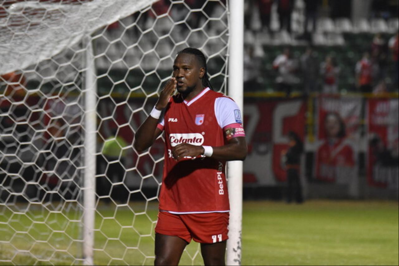 Hugo Rodallega: capitán, goleador y referente de Santa Fe.
