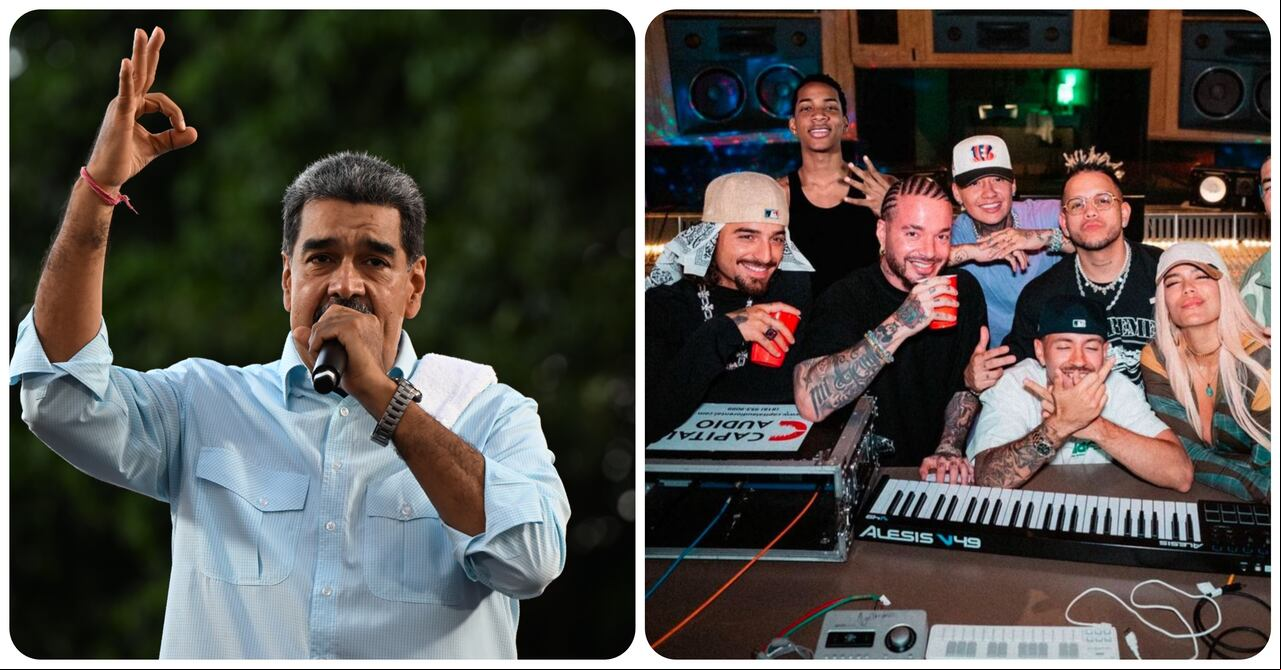 Nicolás Maduro criticó la canción de los artistas colombianos