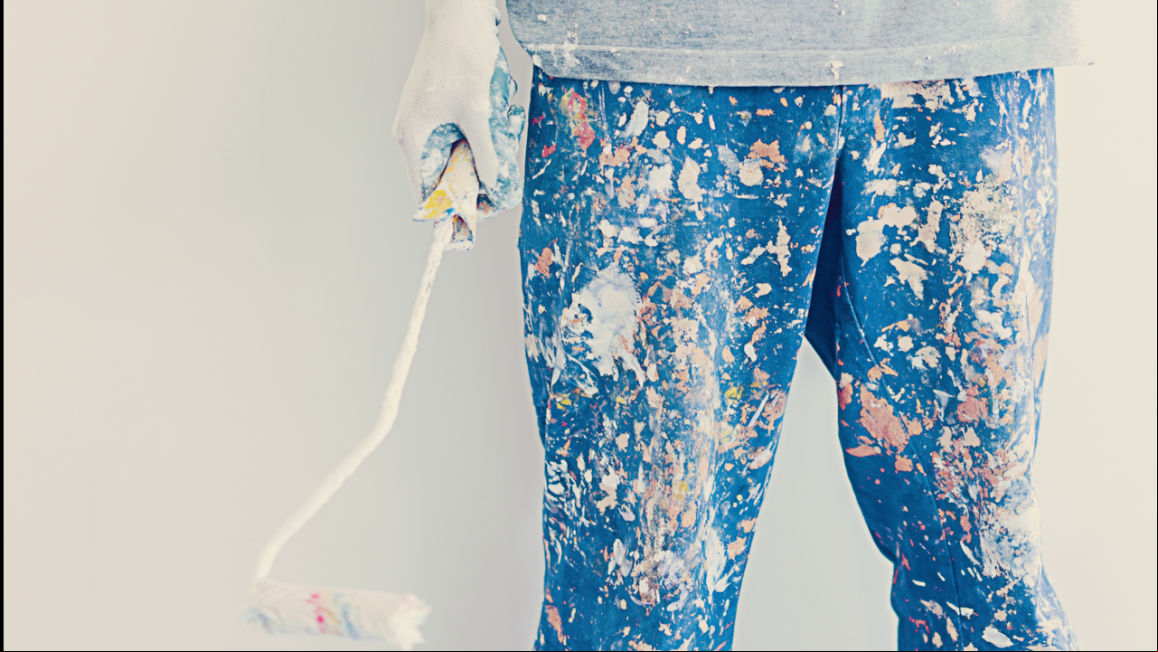 Quitar pintura de la ropa es más fácil de lo que parece.